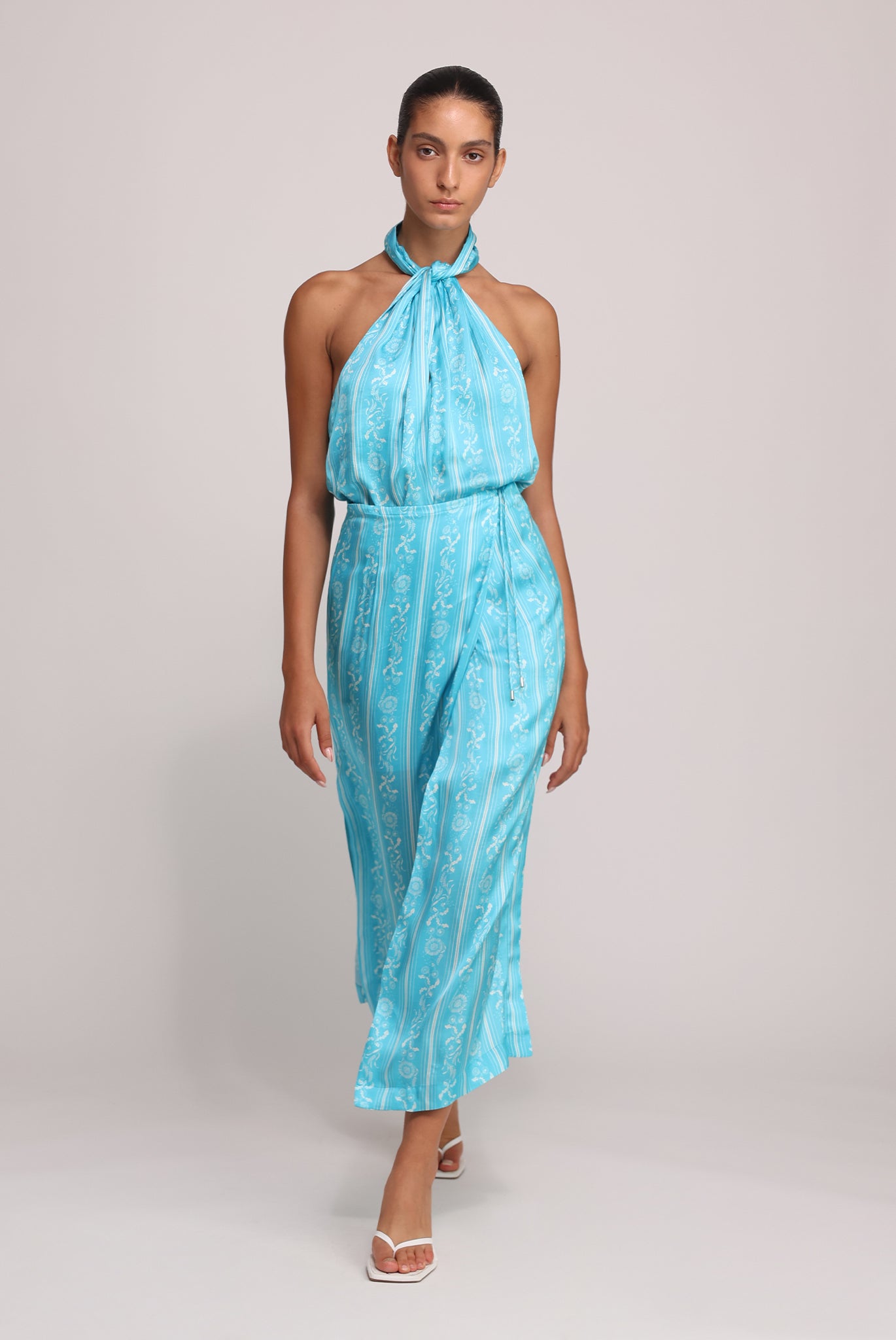 SABINA MUSAYEV - stripe_print_on_satin_turquoise_print_summer_25