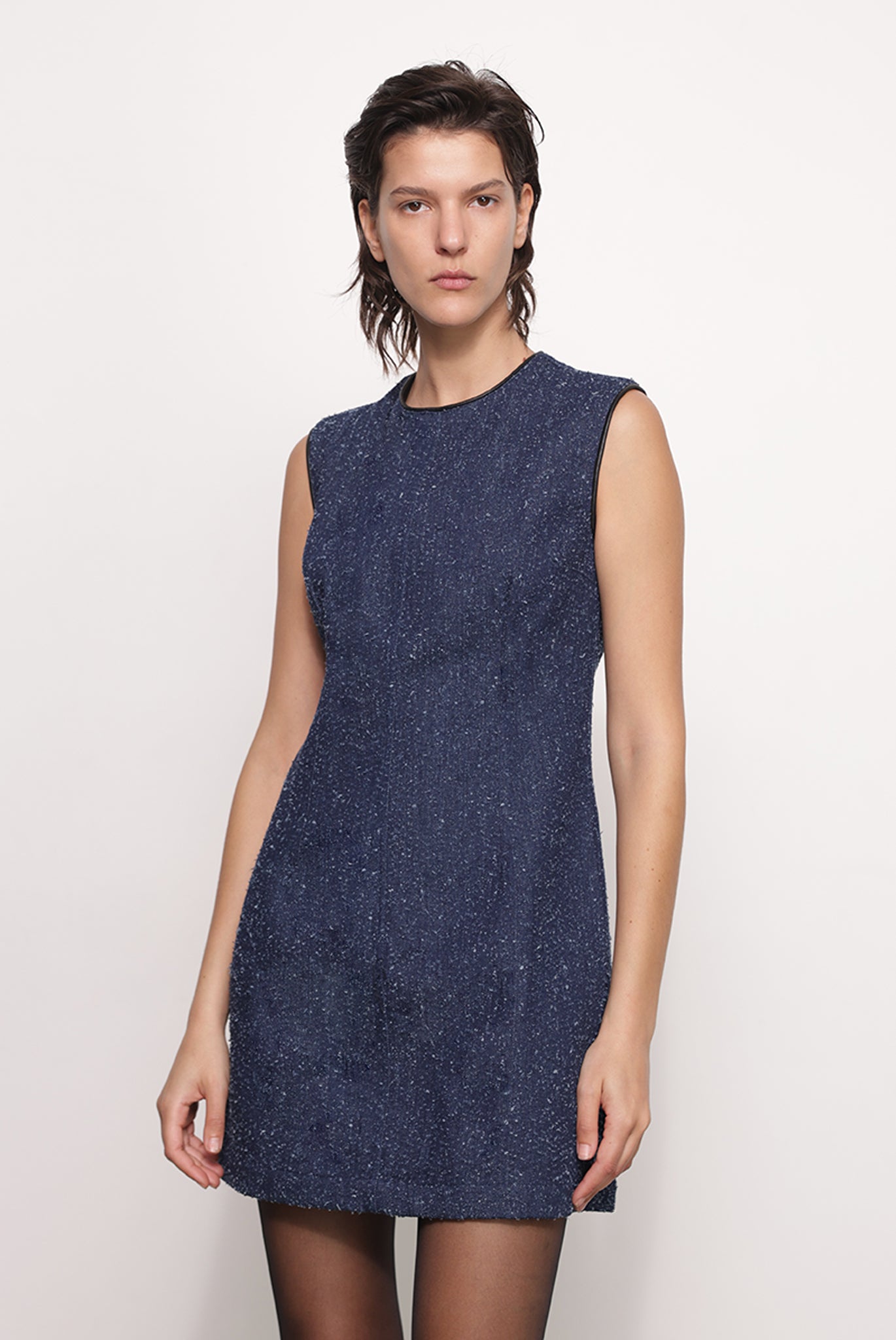 SABINA MUSAYEV - boucle_denim_dark_blue_fw_25_26