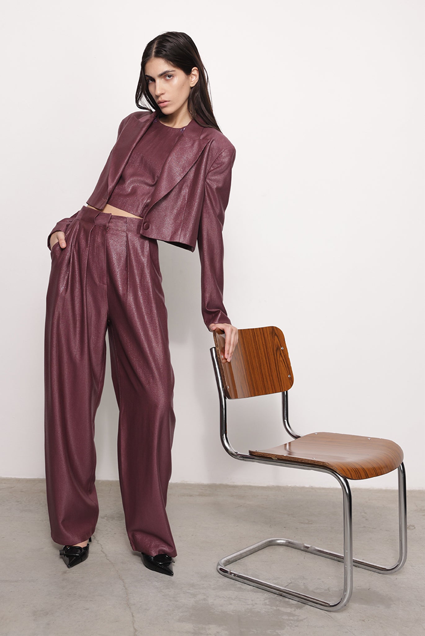 SABINA MUSAYEV - rayon_w._lurex_blend_cherry_fw_25_26
