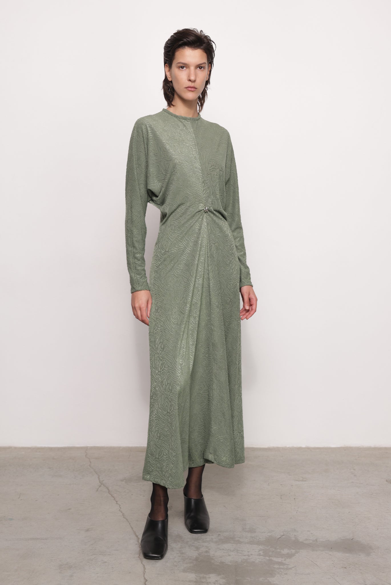 SABINA MUSAYEV - textured_knit_matcha_fw_25_26