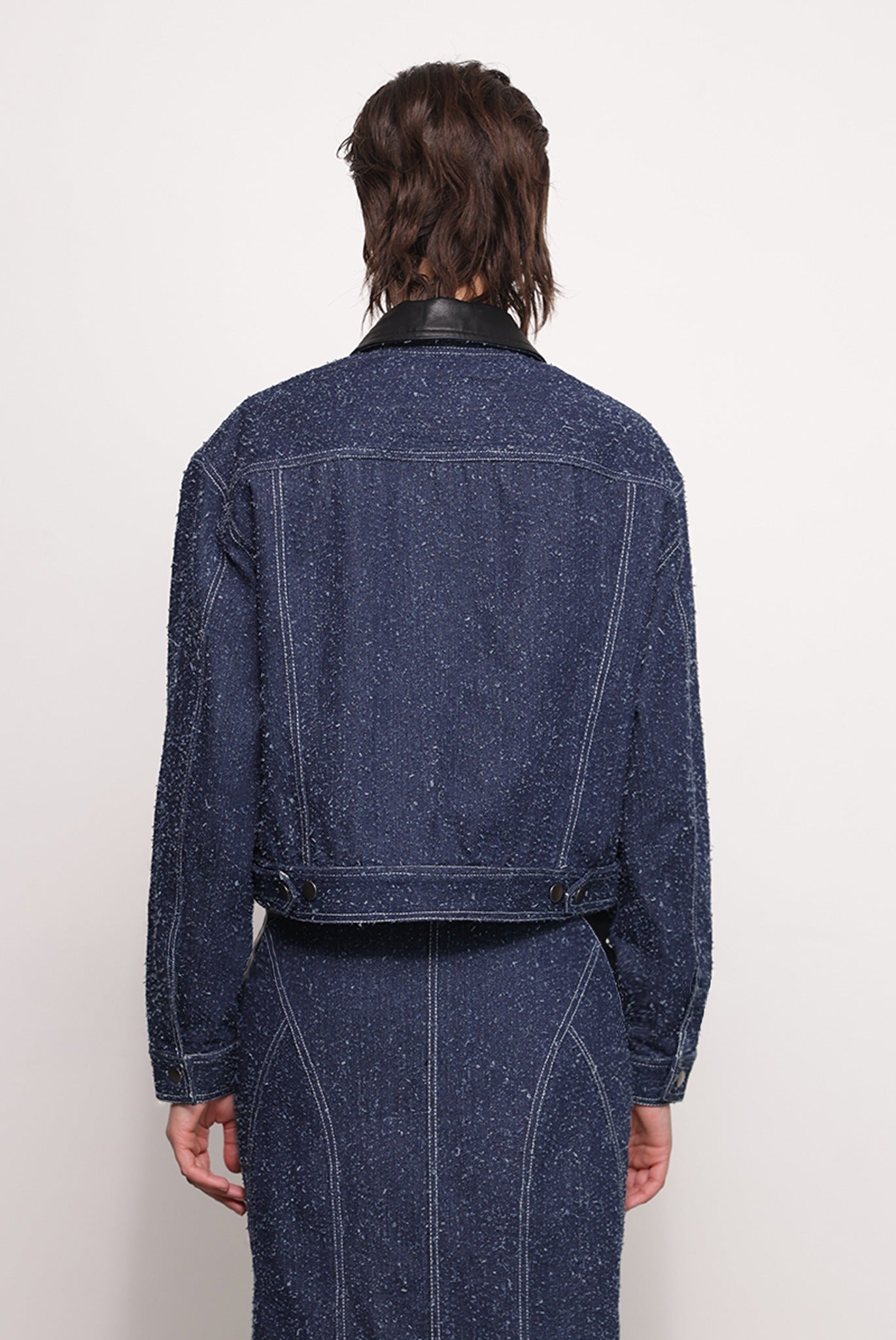 SABINA MUSAYEV - boucle_denim_dark_blue_fw_25_26