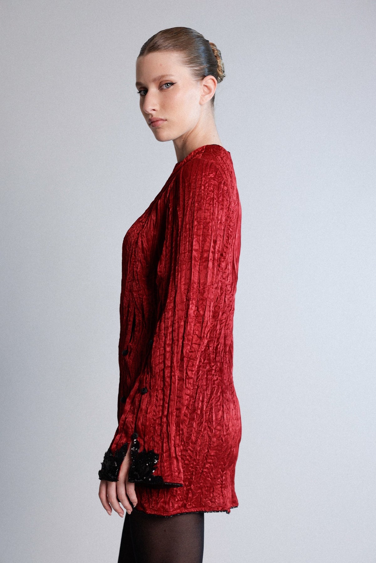 SABINA MUSAYEV - crinkled_satin_red_pre_spring_26