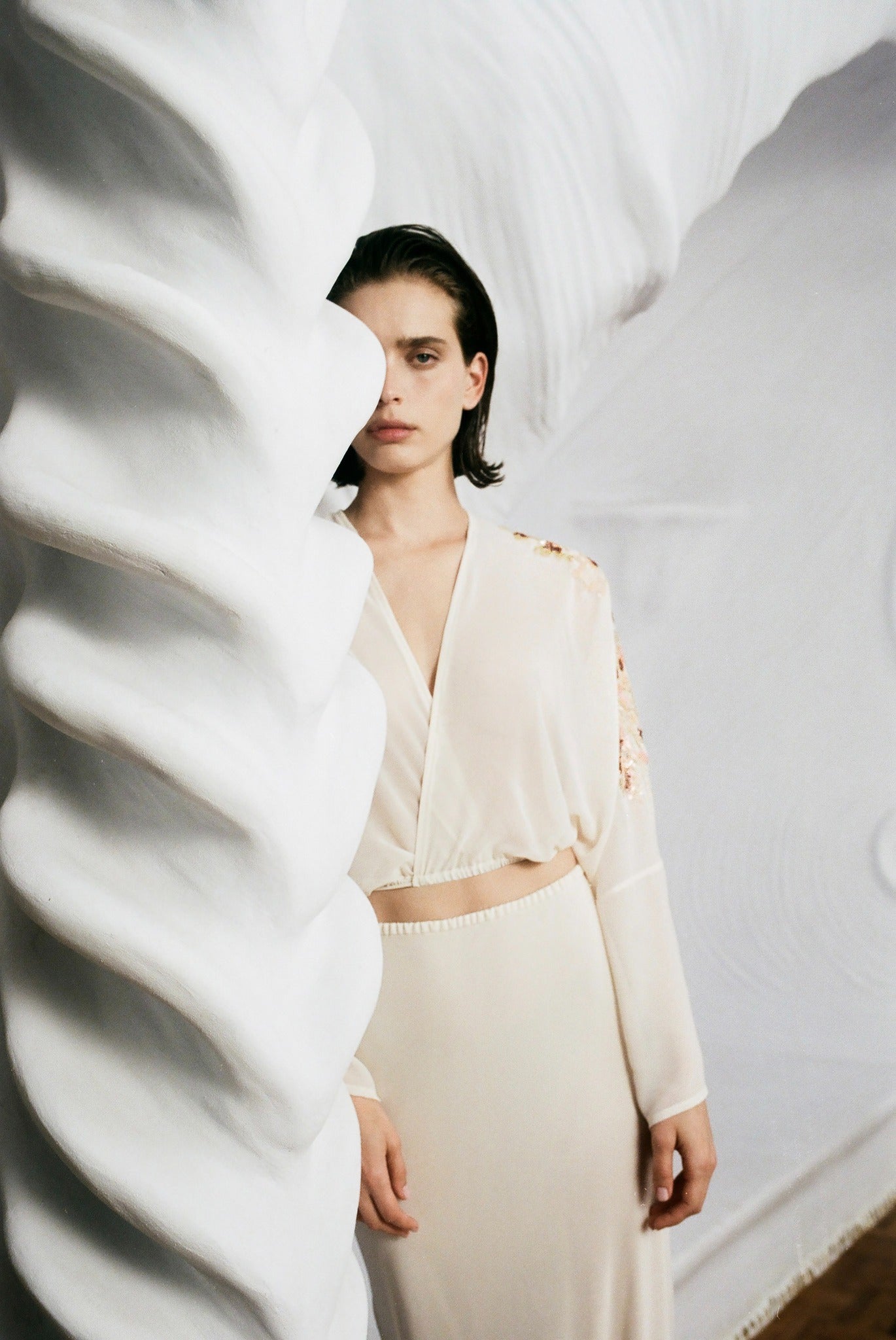 SABINA MUSAYEV - sequined_chiffon_pale_peach_summer_26