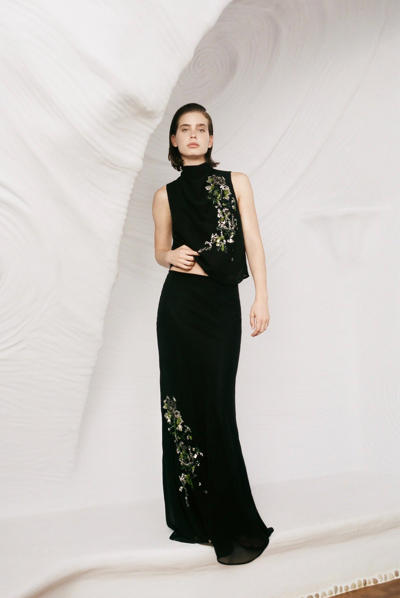 SABINA MUSAYEV - sequined_chiffon_black_summer_26