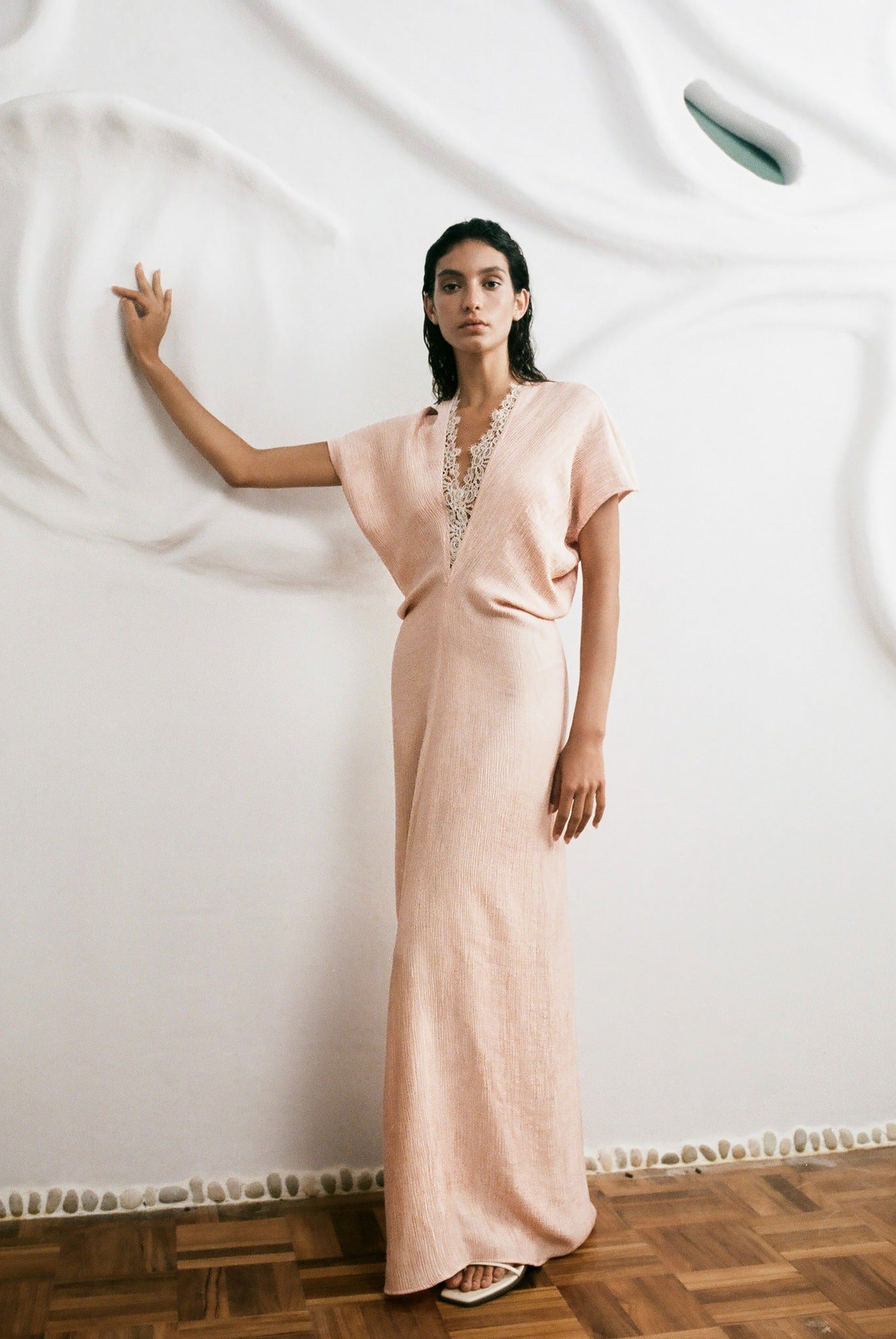 SABINA MUSAYEV - crinkled_satin_peach_summer_26