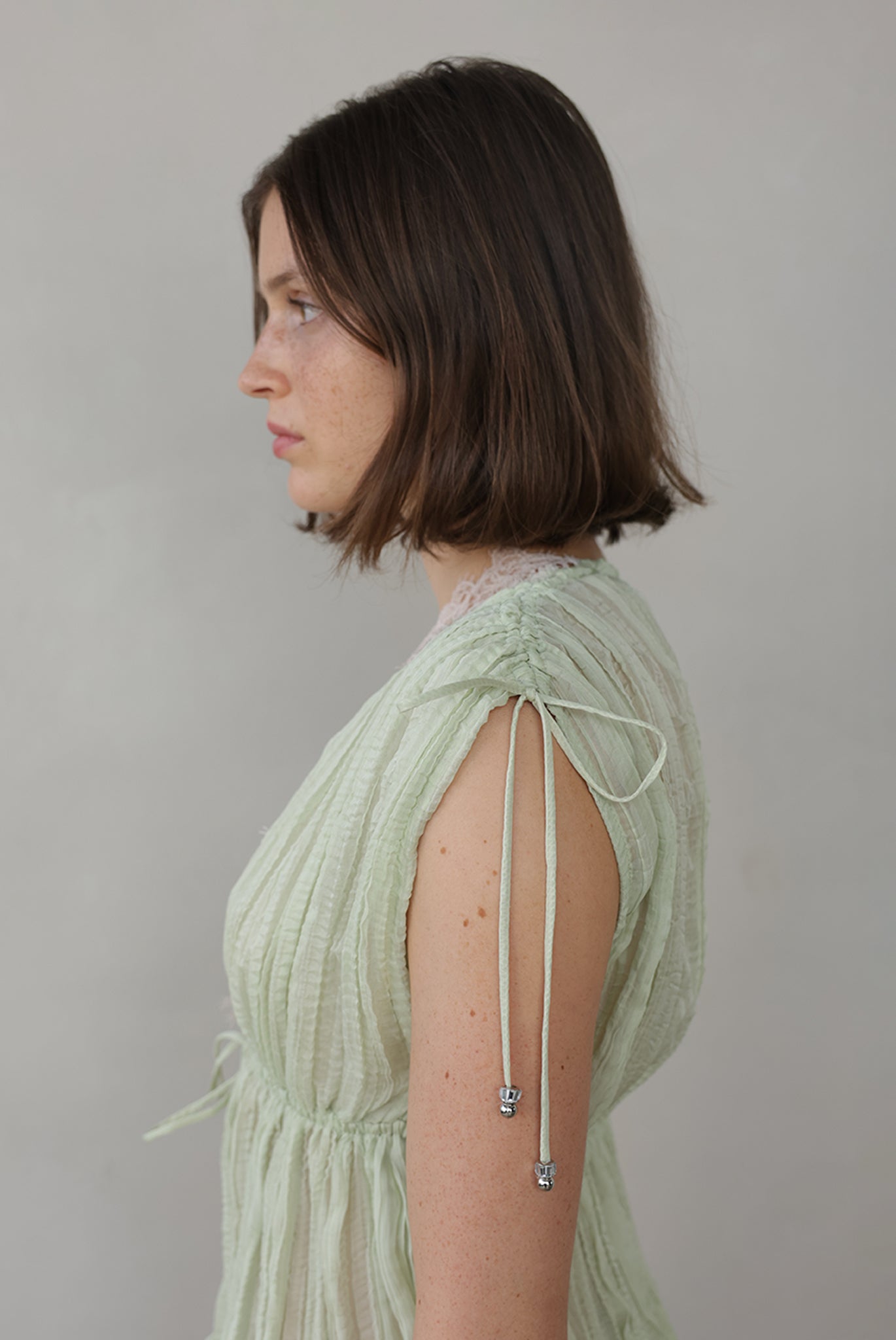 SABINA MUSAYEV - pleated_chiffon_aloe_vera_summer_26