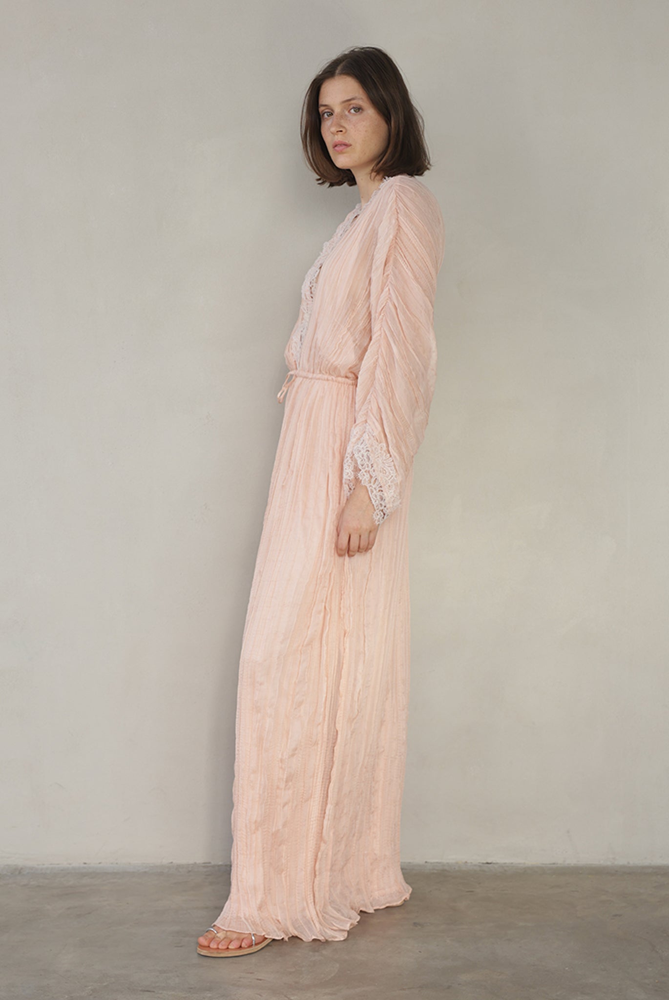 SABINA MUSAYEV - pleated_chiffon_peach_summer_26