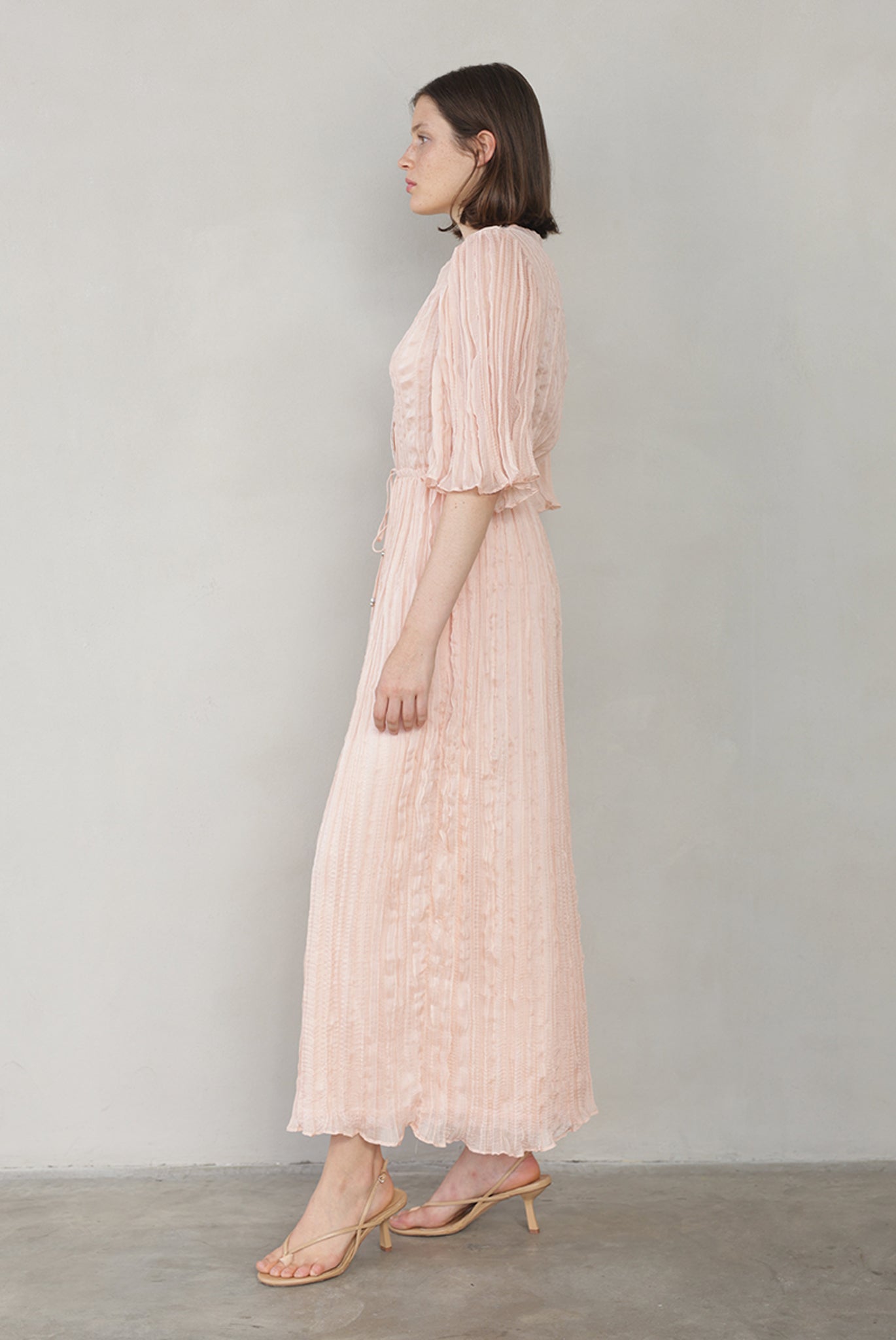 SABINA MUSAYEV - pleated_chiffon_peach_summer_26