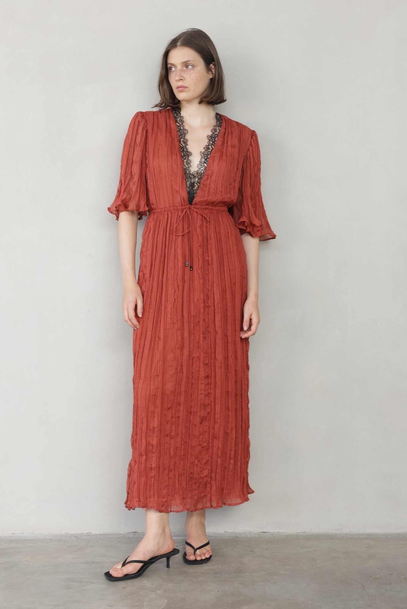 SABINA MUSAYEV - pleated_chiffon_paprika_summer_26