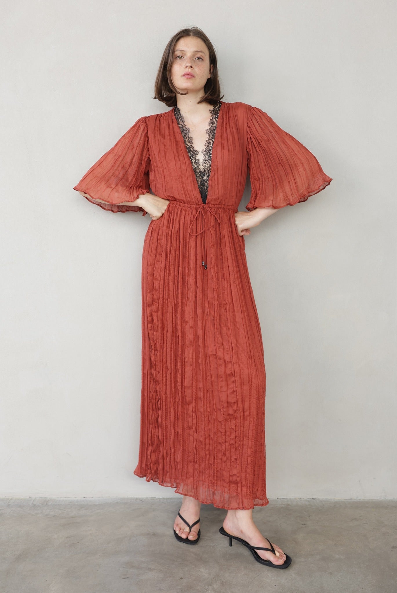 SABINA MUSAYEV - pleated_chiffon_paprika_summer_26