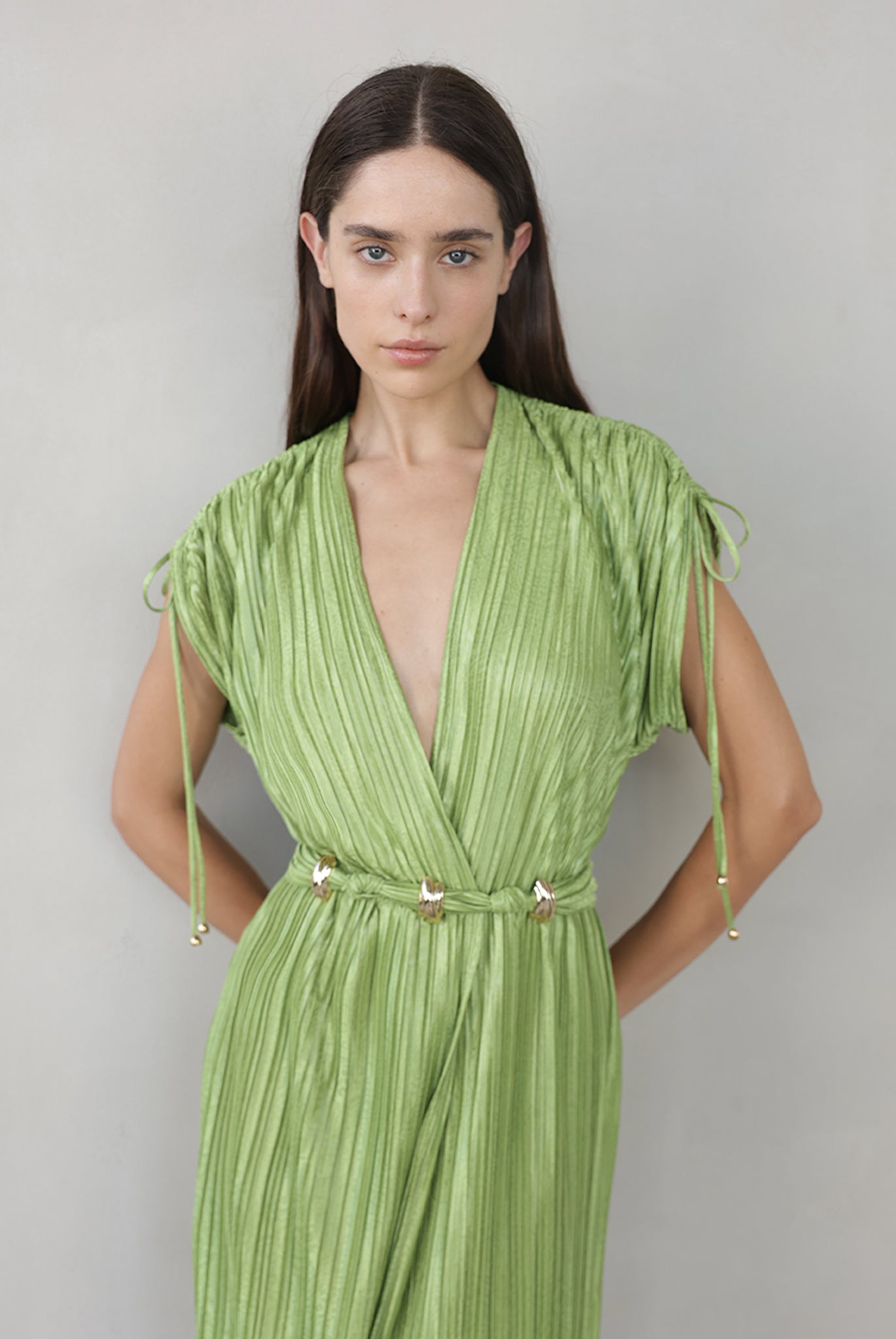 SABINA MUSAYEV - paisley_embossed_pleated_knit_tropical_green_summer_26