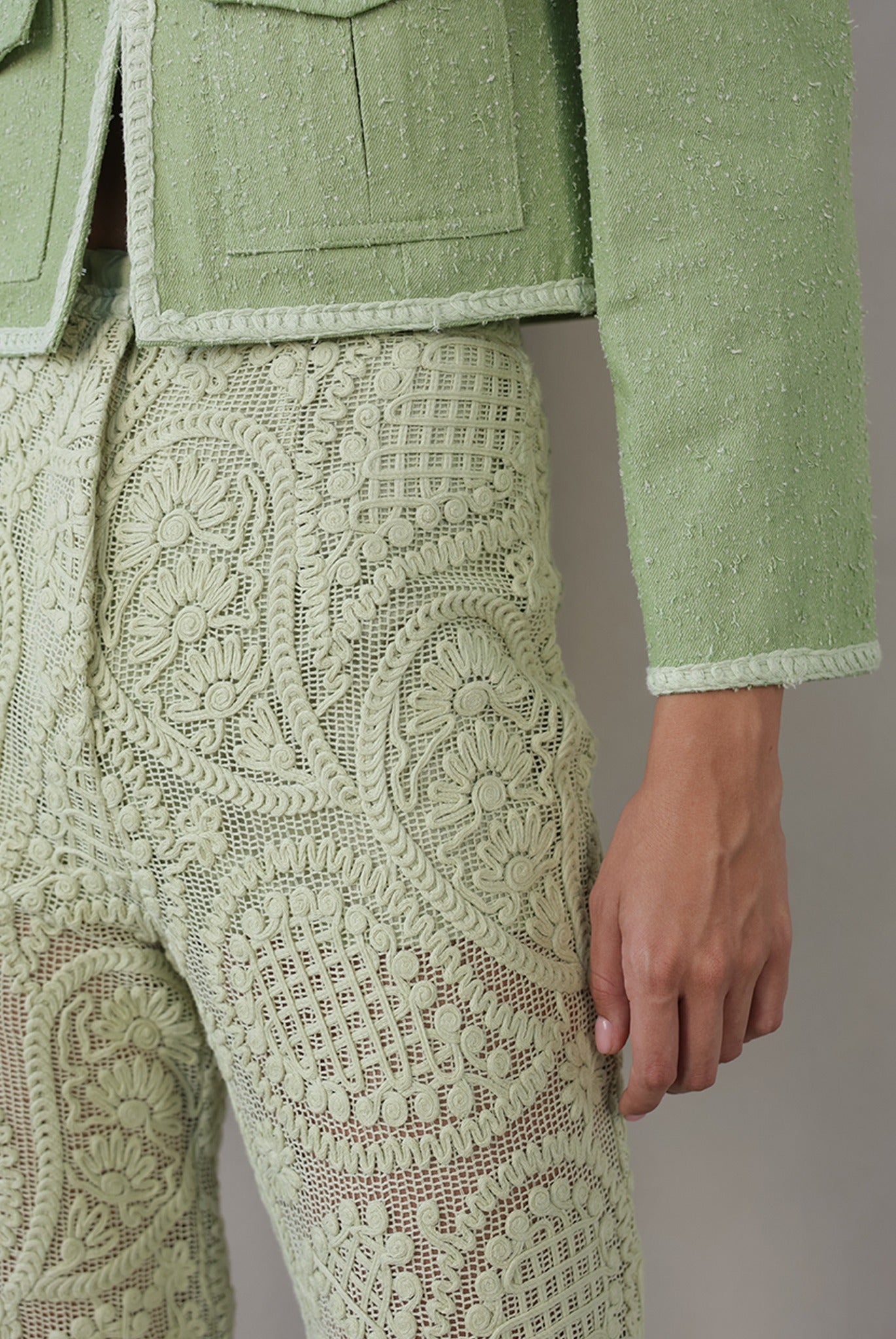 SABINA MUSAYEV - boucle_denim_matcha_summer_26
