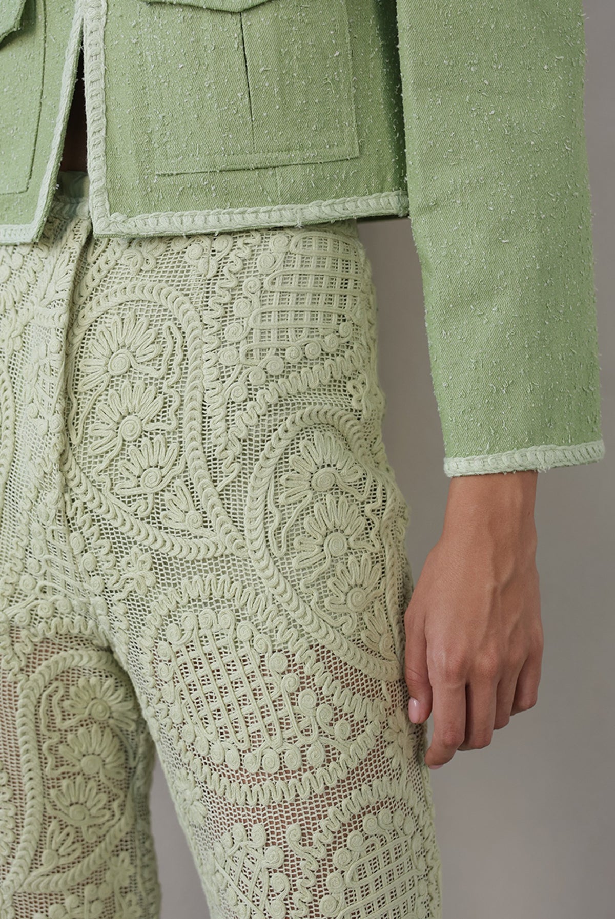 SABINA MUSAYEV - boucle_denim_matcha_summer_26