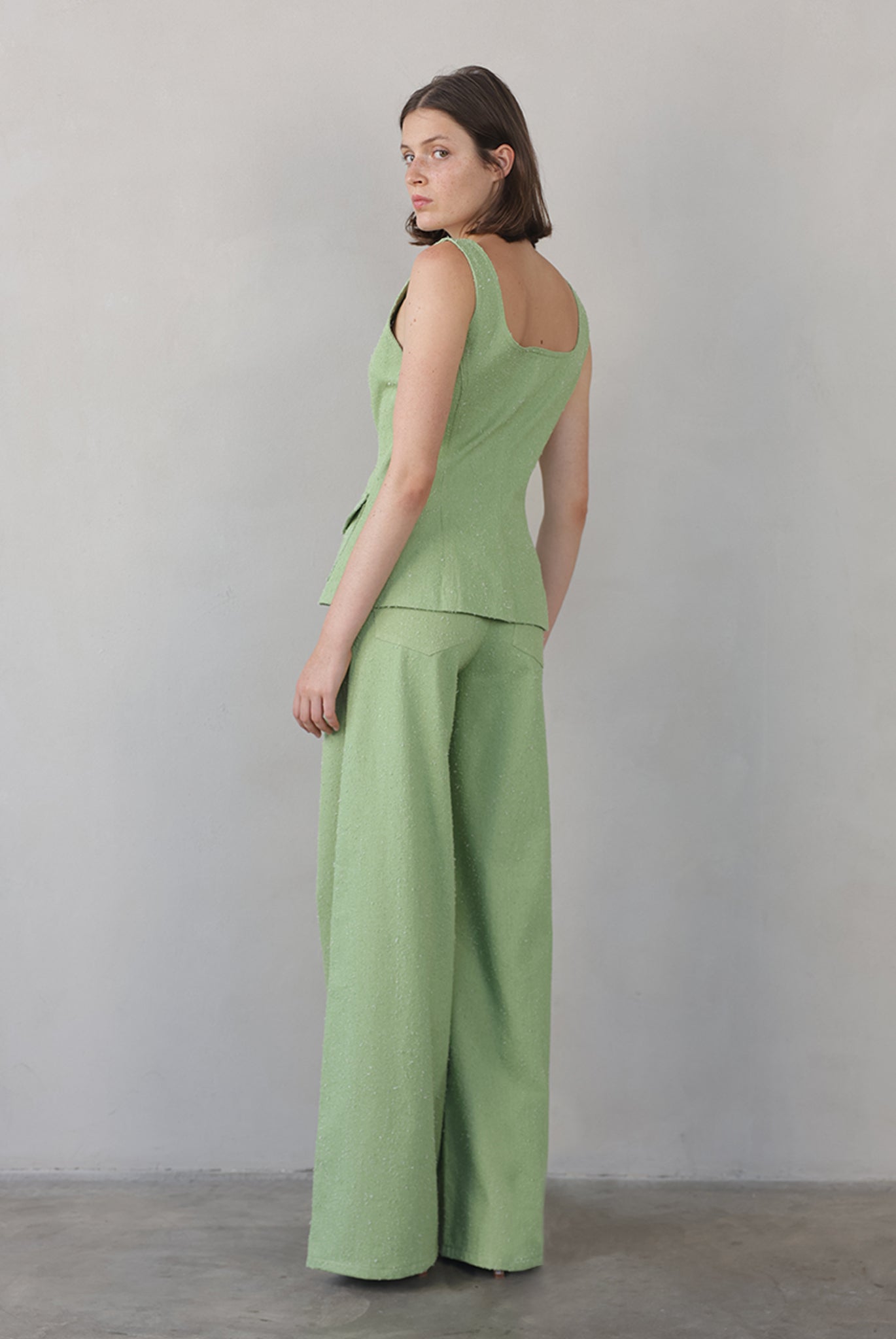 SABINA MUSAYEV - boucle_denim_matcha_summer_26