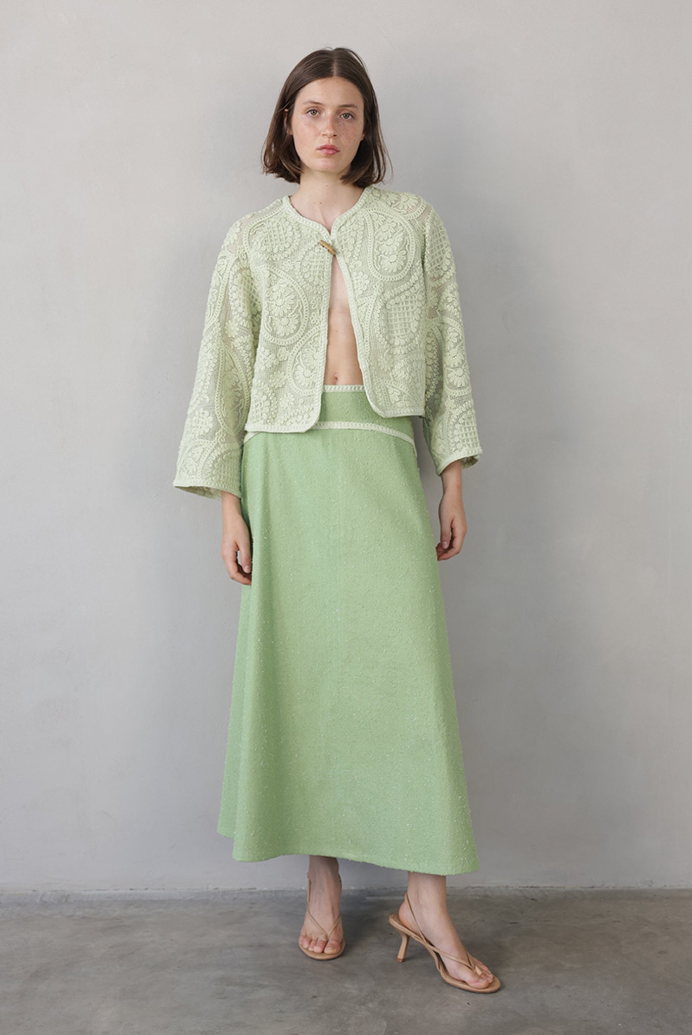 SABINA MUSAYEV - boucle_denim_matcha_summer_26