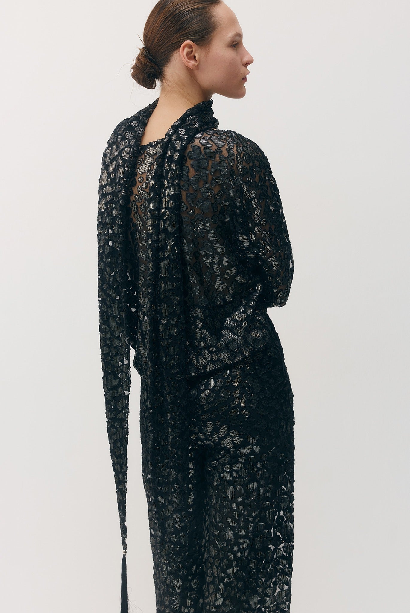 SABINA MUSAYEV - devore_w_foil_midnight_silver_fw_26_27