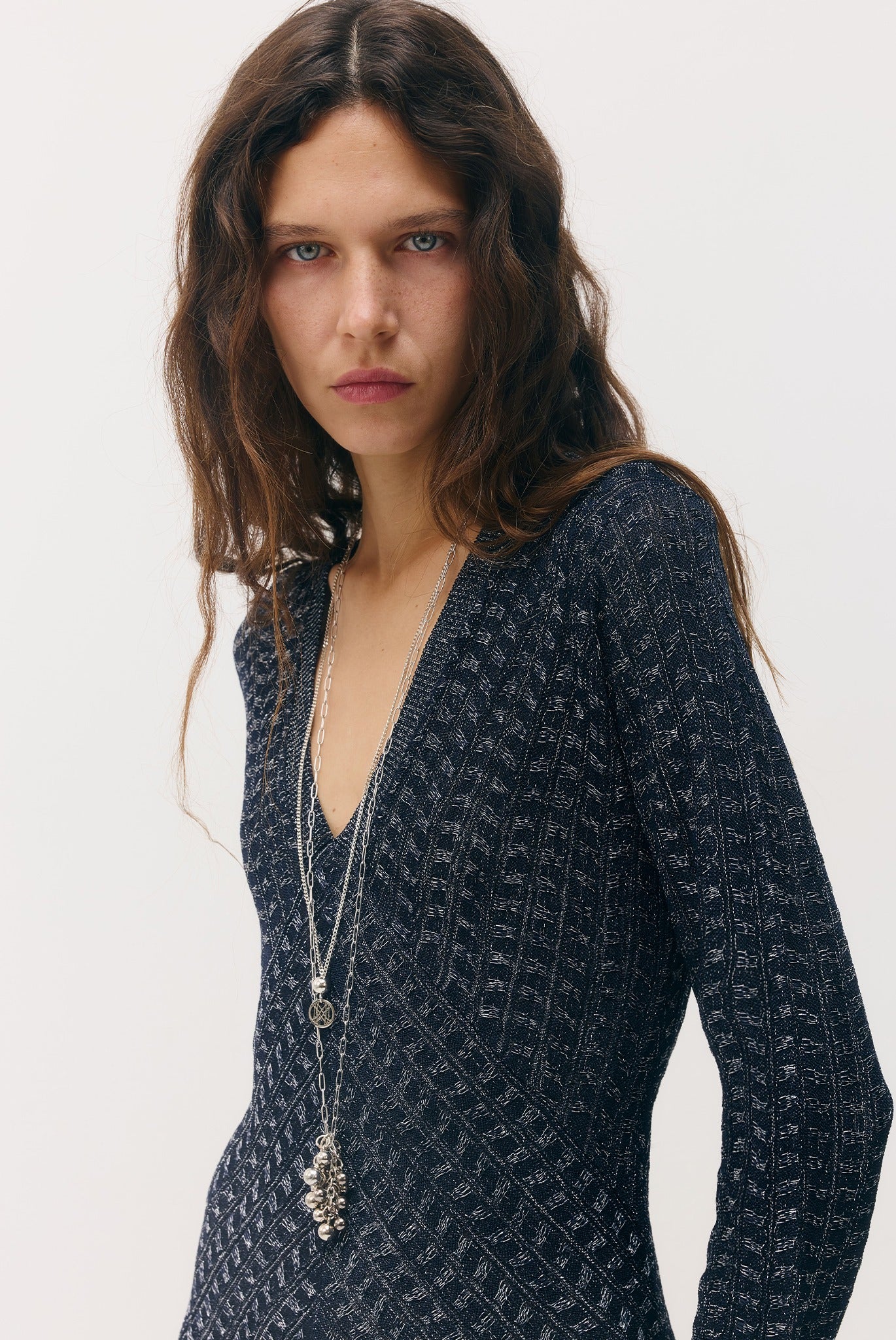 SABINA MUSAYEV - knit_w_lurex_dark_navy_fw_26_27