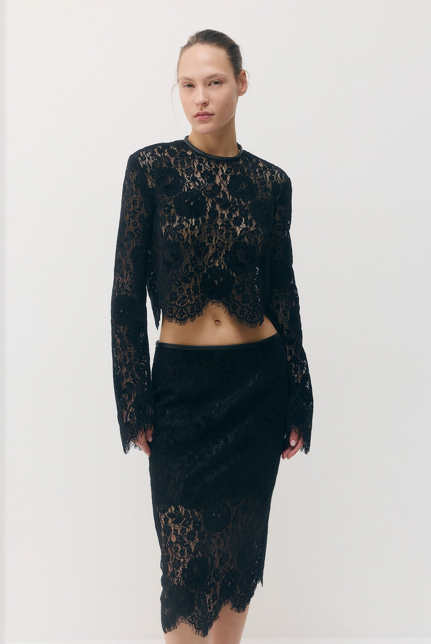 SABINA MUSAYEV - vegan_leather_w_lace_black_fw_26_27