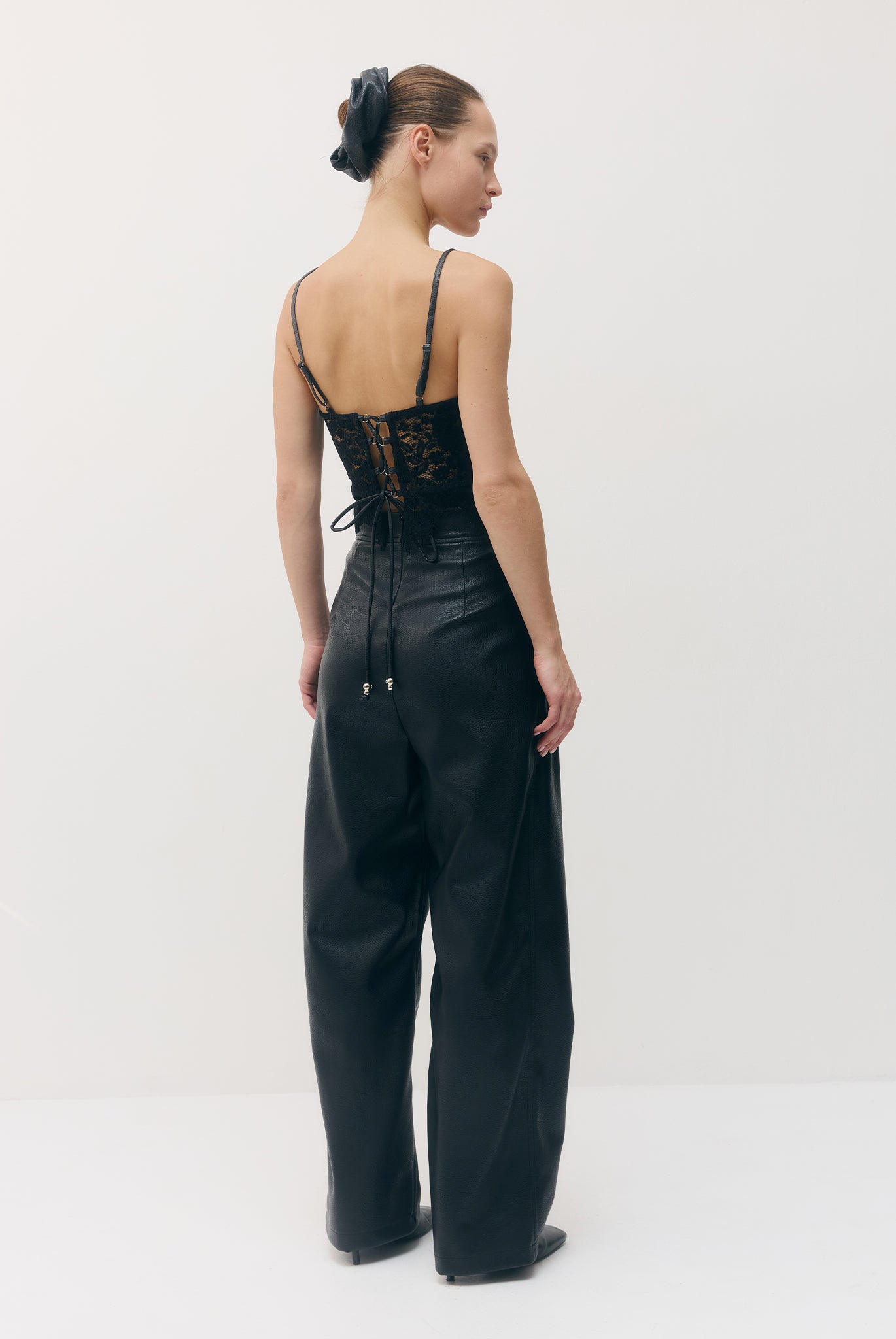 SABINA MUSAYEV - vegan_leather_w_lace_black_fw_26_27